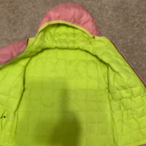 K-WAY FOR J.CREW CREWCUTS REVERSIBLE DOWN JACKET. SIZE: 14- 16. - Picture 6 of 12